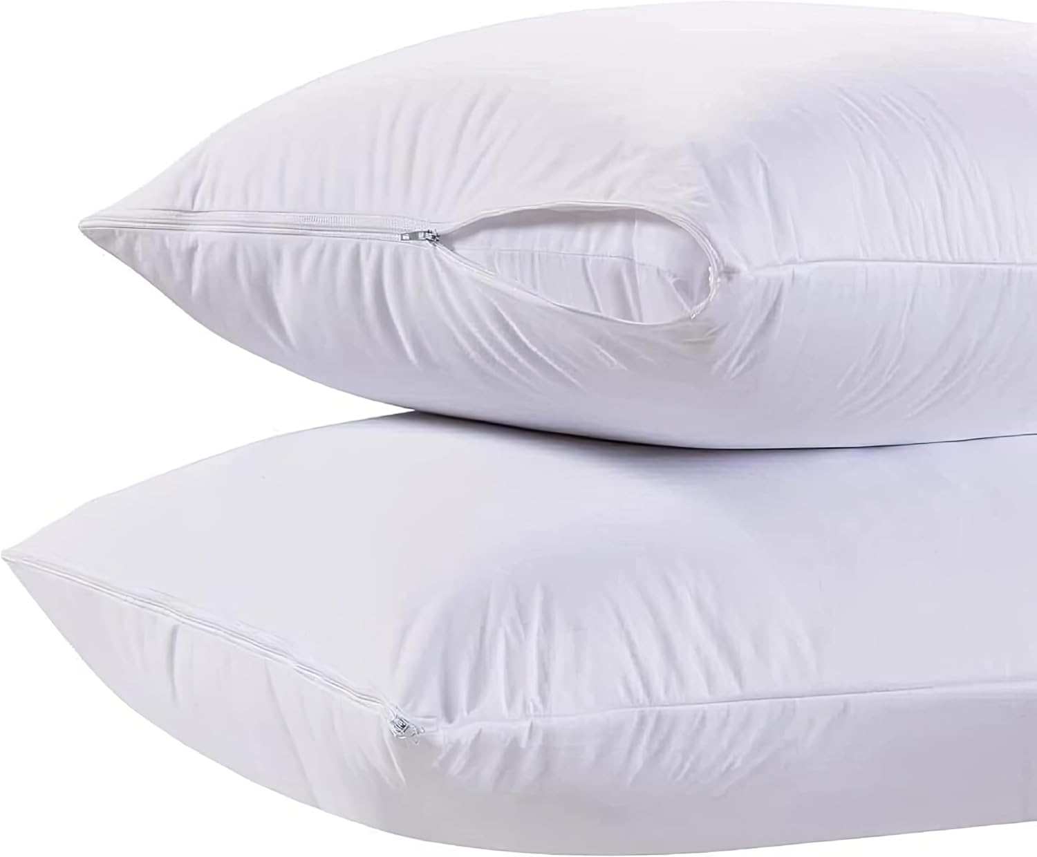 Pillow Protectors - Shield Against Allergens, Dust Mites & Stains