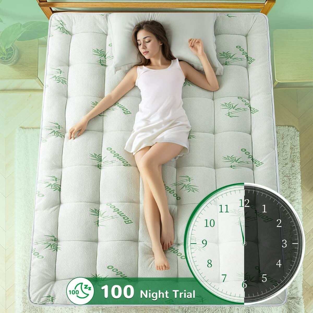 Adorearth™ | Bamboo Mattress Topper