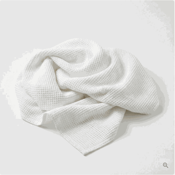 Organic Cotton Waffle Blanket – Boost Breathability, Relax in Comfort