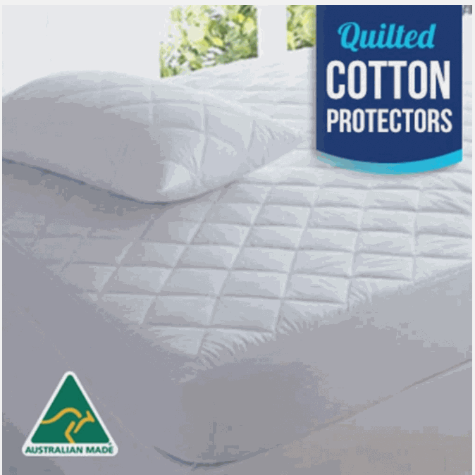 Quilted Cotton Mattress Protector – Preserve Your Mattress, Sleep Cleaner & Fresher