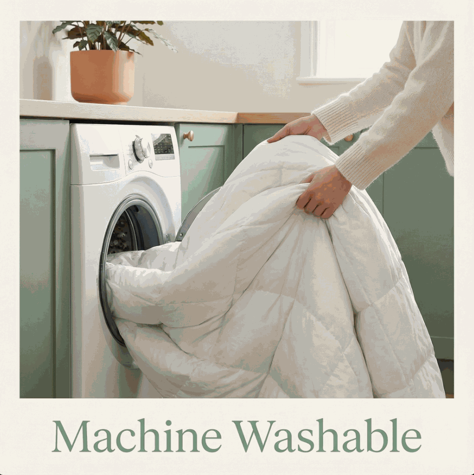 Duck Feather & Down Quilt – Lightweight Warmth Without the Heavy Feel