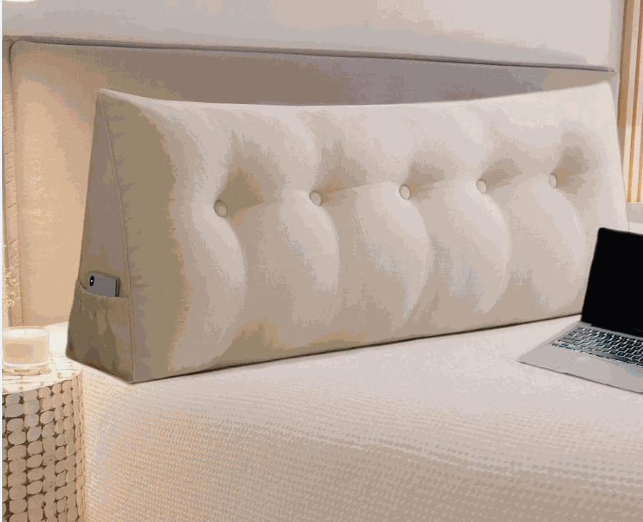 Headboard Pillow – Support Your Back, Relax in Comfort