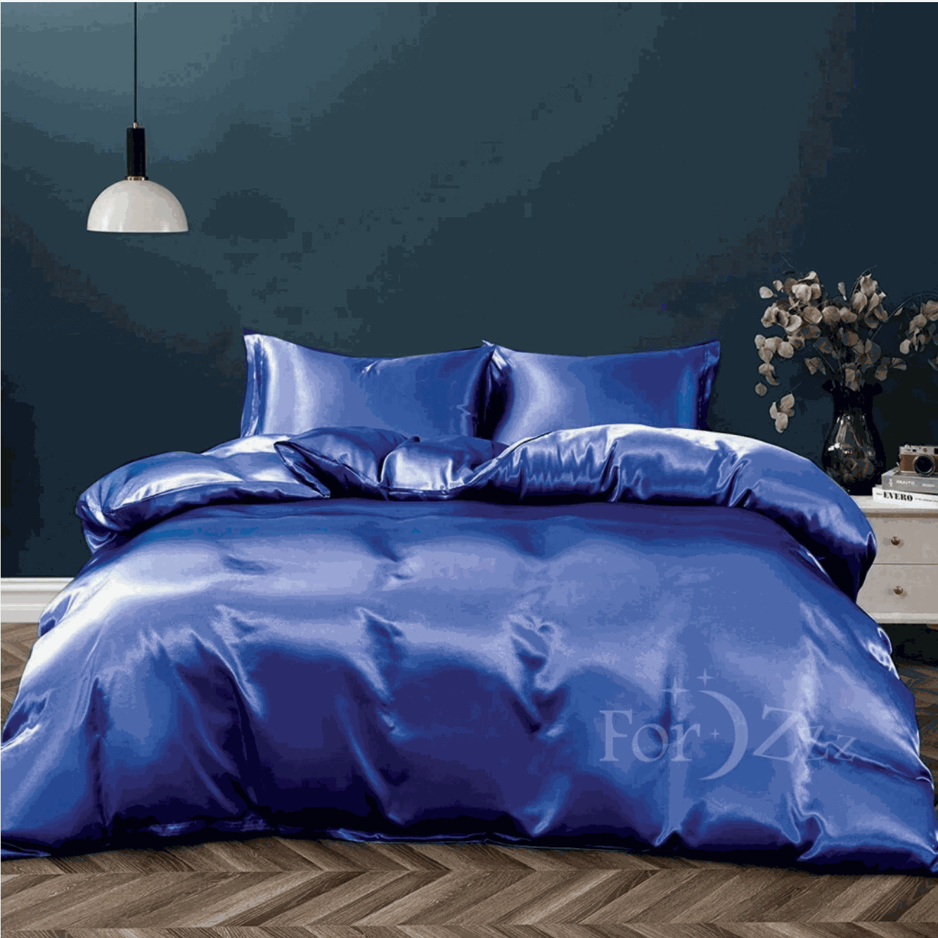 Silk Satin Quilt Cover Set – Smooth Hair, Glowing Skin, Luxe Sleep