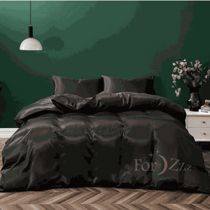 Silk Satin Quilt Cover Set – Smooth Hair, Glowing Skin, Luxe Sleep