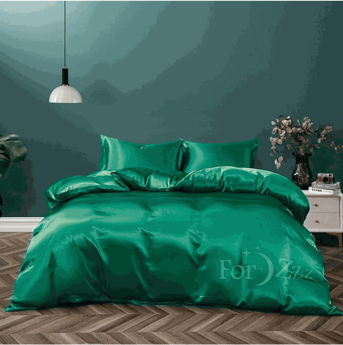 Silk Satin Quilt Cover Set – Smooth Hair, Glowing Skin, Luxe Sleep