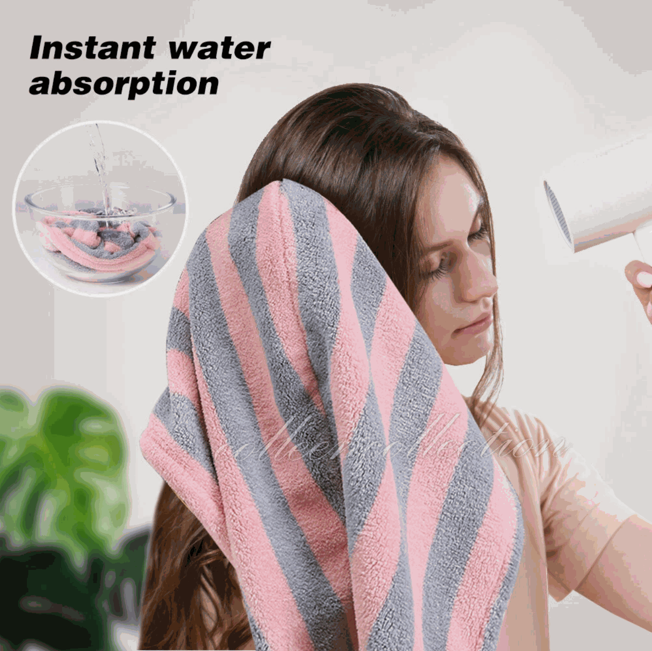 Quick-Dry Hair Towel Wrap – Save Time, Reduce Breakage