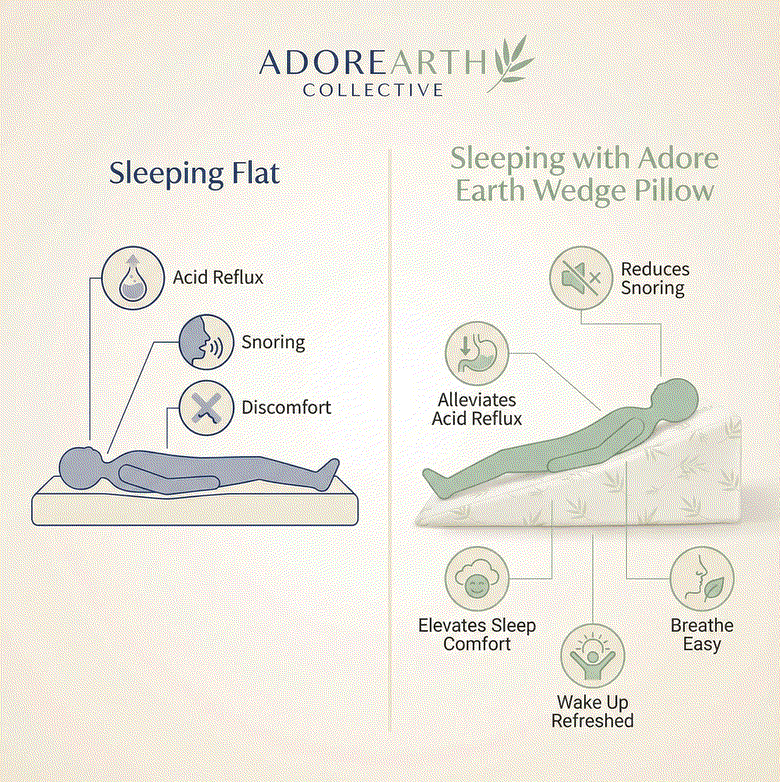Adorearth™ | Wedge Pillow