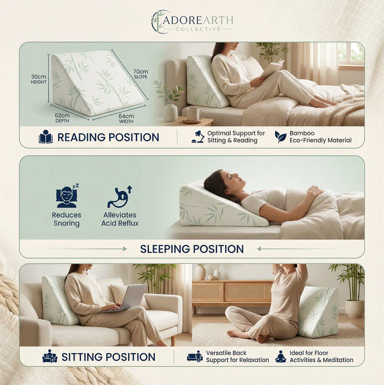 Adorearth™ | Wedge Pillow