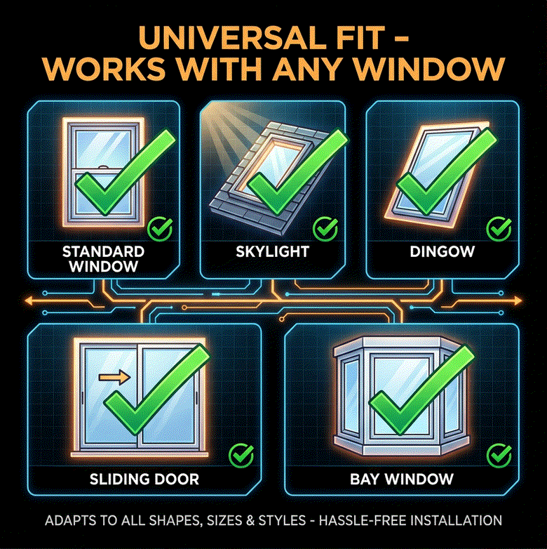 Blackout Blind – Block 100% Light, Sleep Deeper Instantly