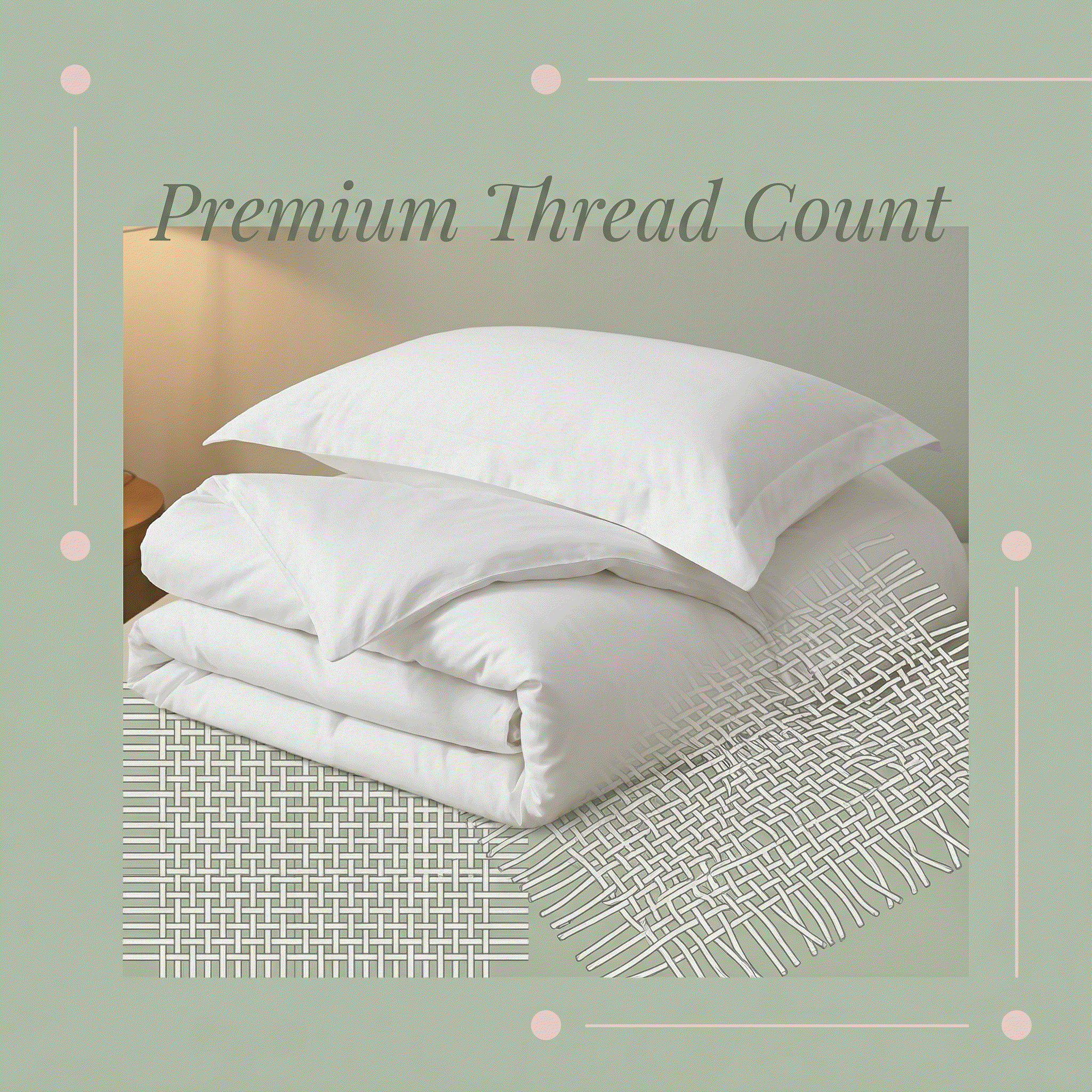 Egyptian Cotton Duvet Cover Set – Ultra Soft, Breathable & Hotel-Luxury Comfort