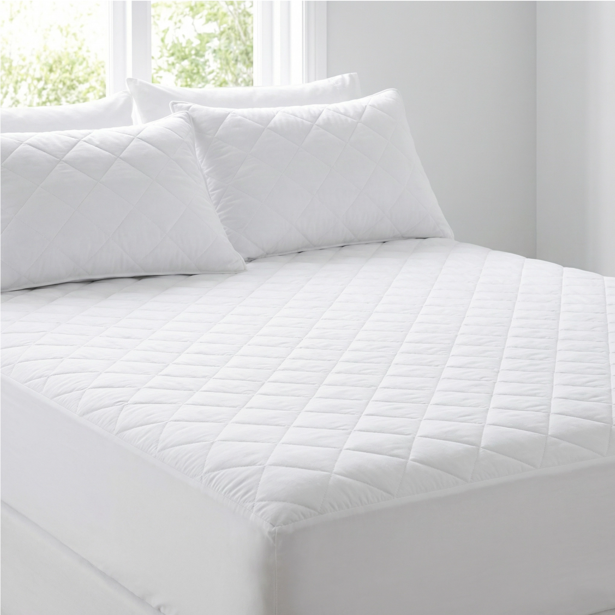 Quilted Cotton Mattress Protector – Preserve Your Mattress, Sleep Cleaner & Fresher