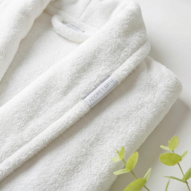 Premium Cotton Bathrobe - Spa-Level Softness, Hotel Luxury