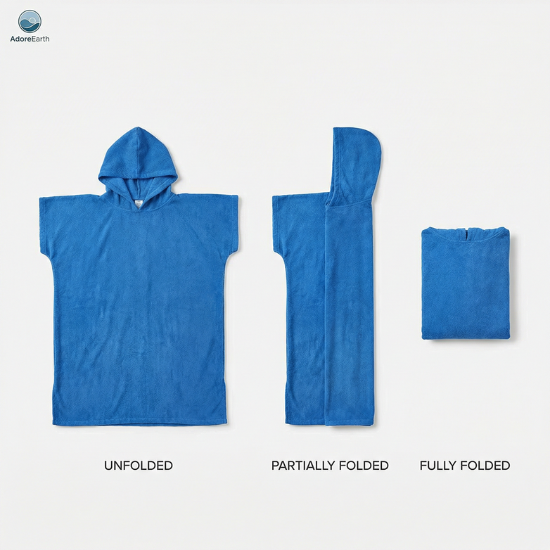 Hooded Beach Towel - Change Anywhere, Dry In Minutes