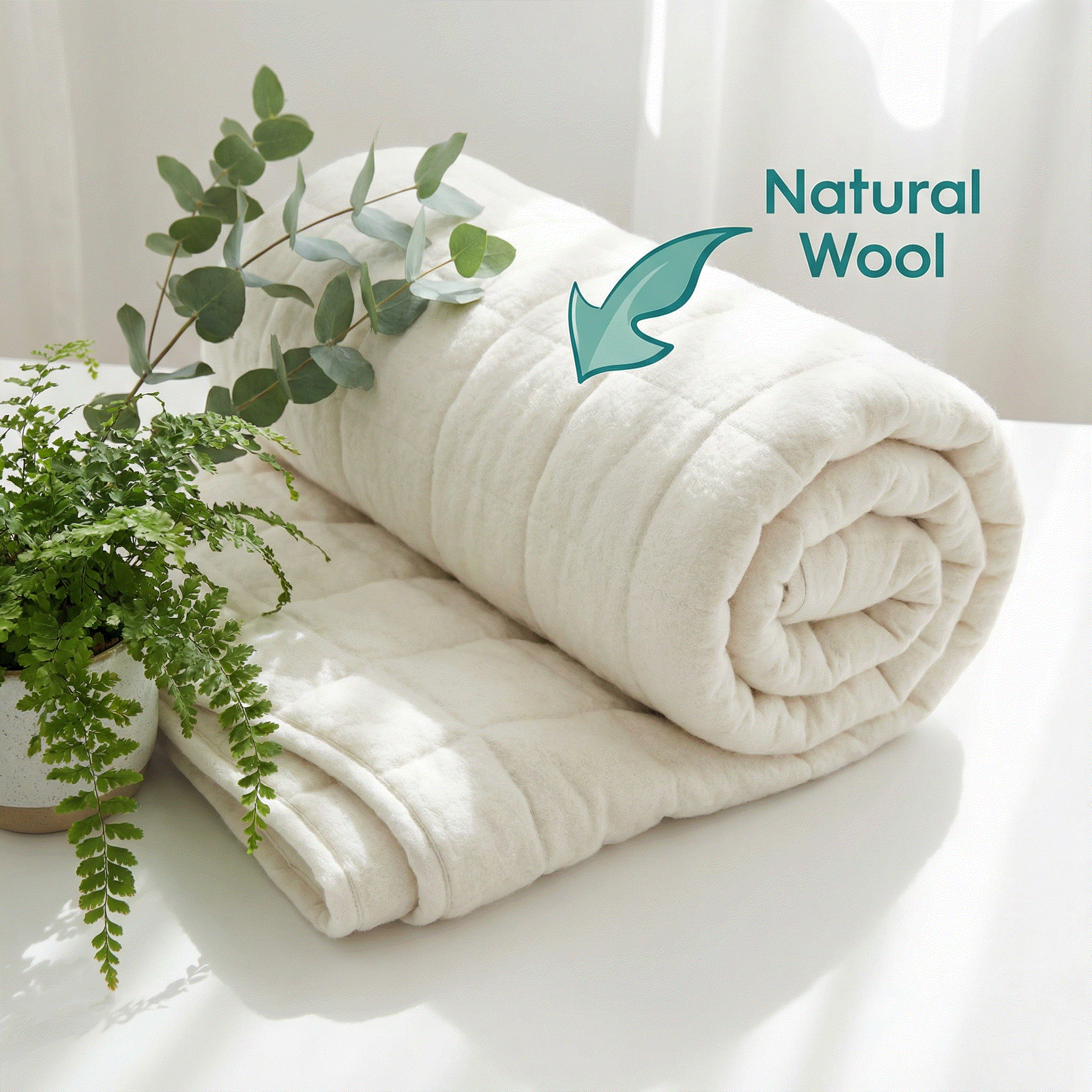Wool Quilt – Regulate Temperature Naturally, Sleep Comfortably All Year