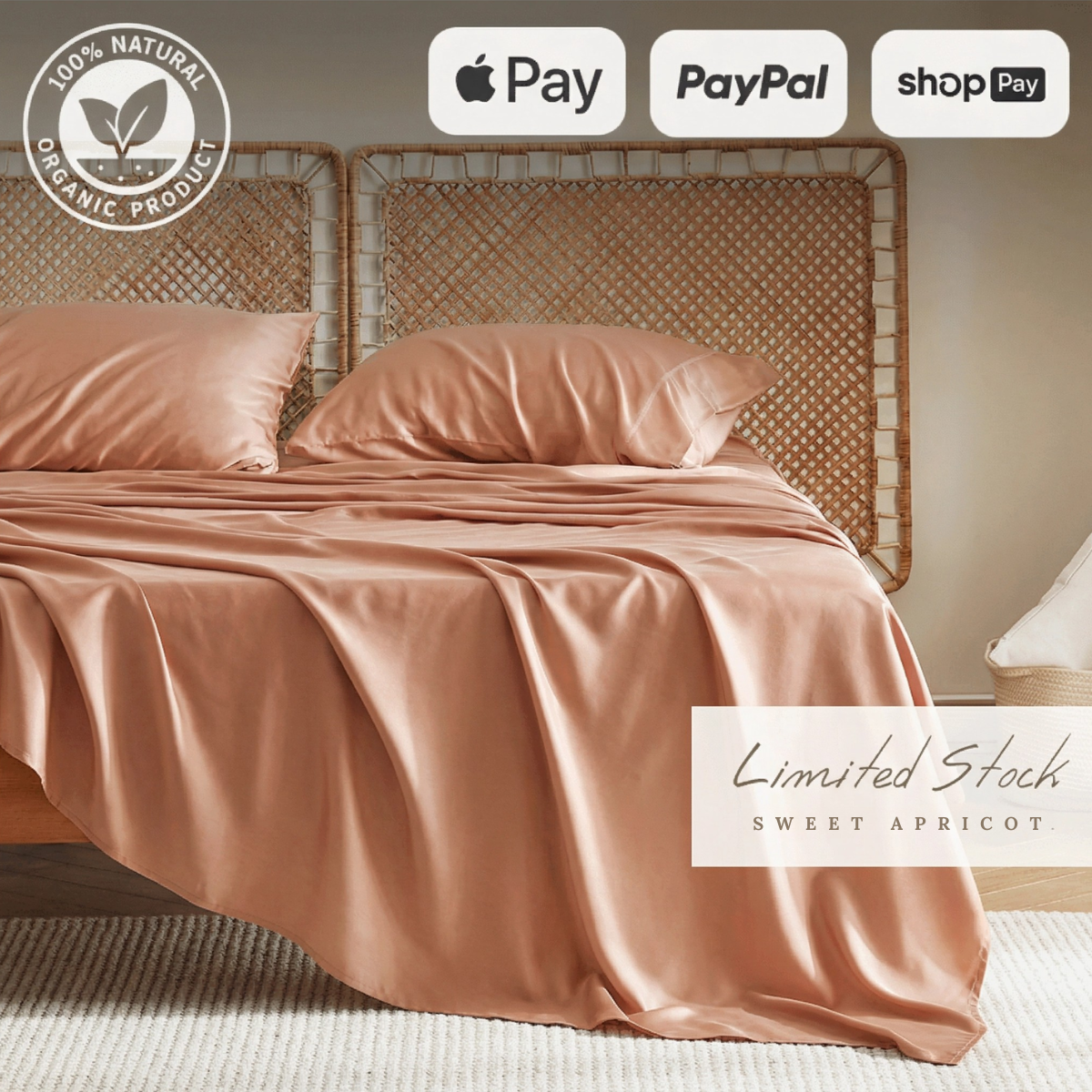 Adorearth™ | 100% Organic Bamboo Sheets