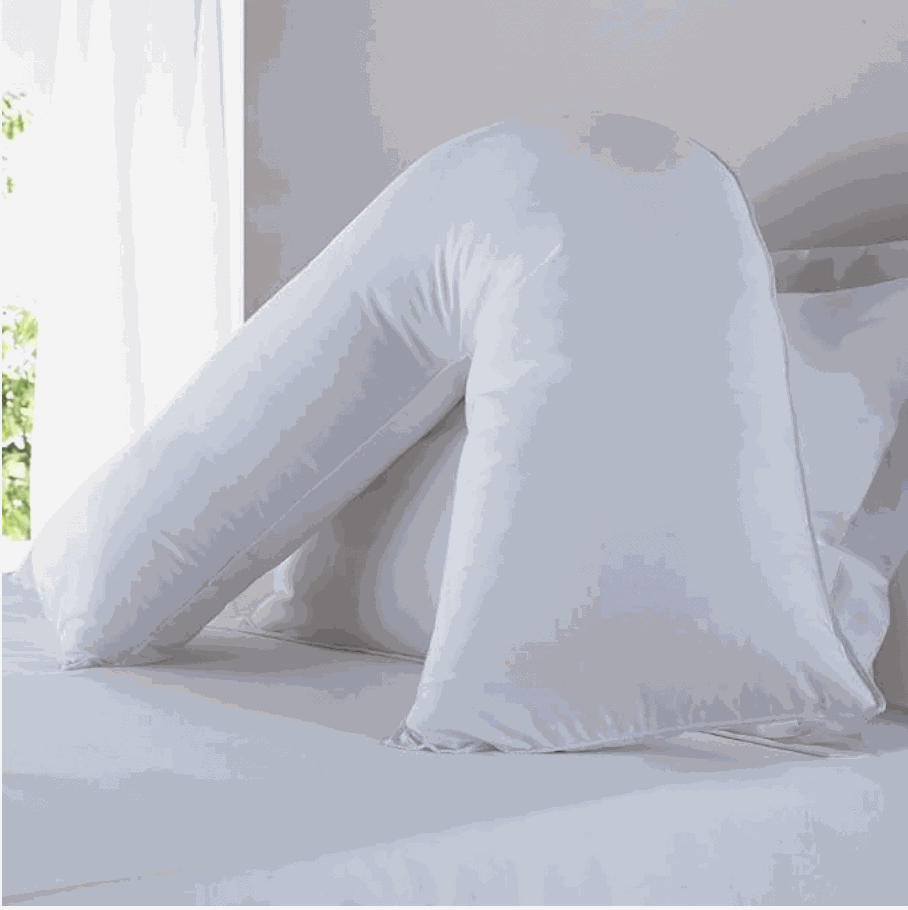 nursing pillow white ergonomic maternity support