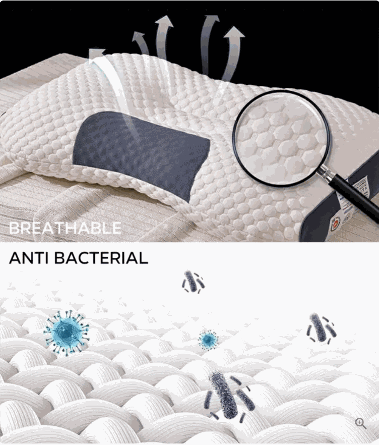 Ergonomic Pillow 2.0 - Align Your Spine, Boost Your Sleep