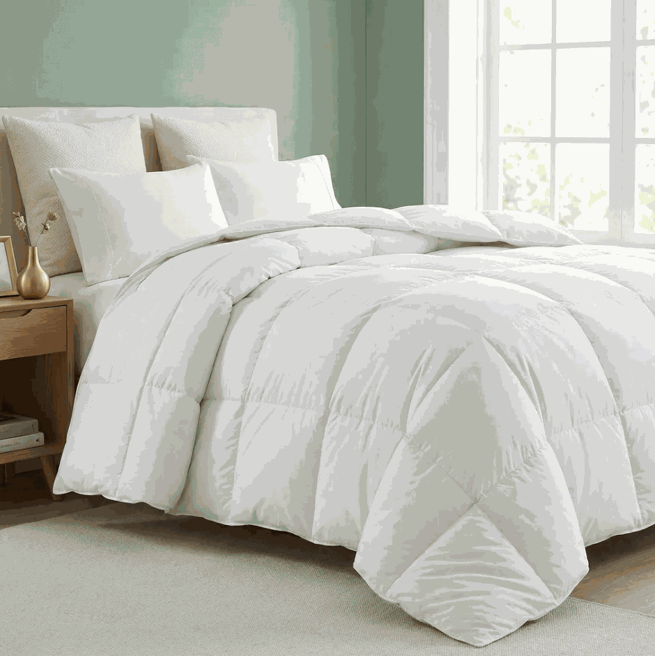 Duck Feather & Down Quilt – Lightweight Warmth Without the Heavy Feel