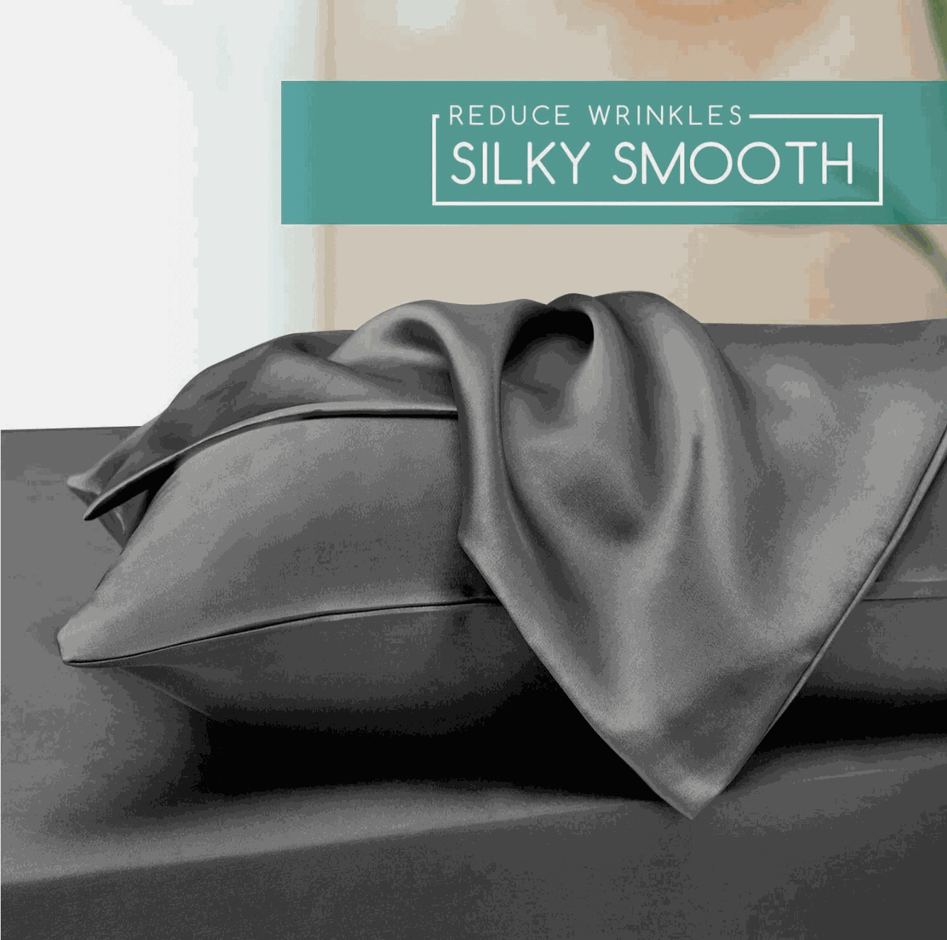 Silk Satin Quilt Cover Set – Smooth Hair, Glowing Skin, Luxe Sleep