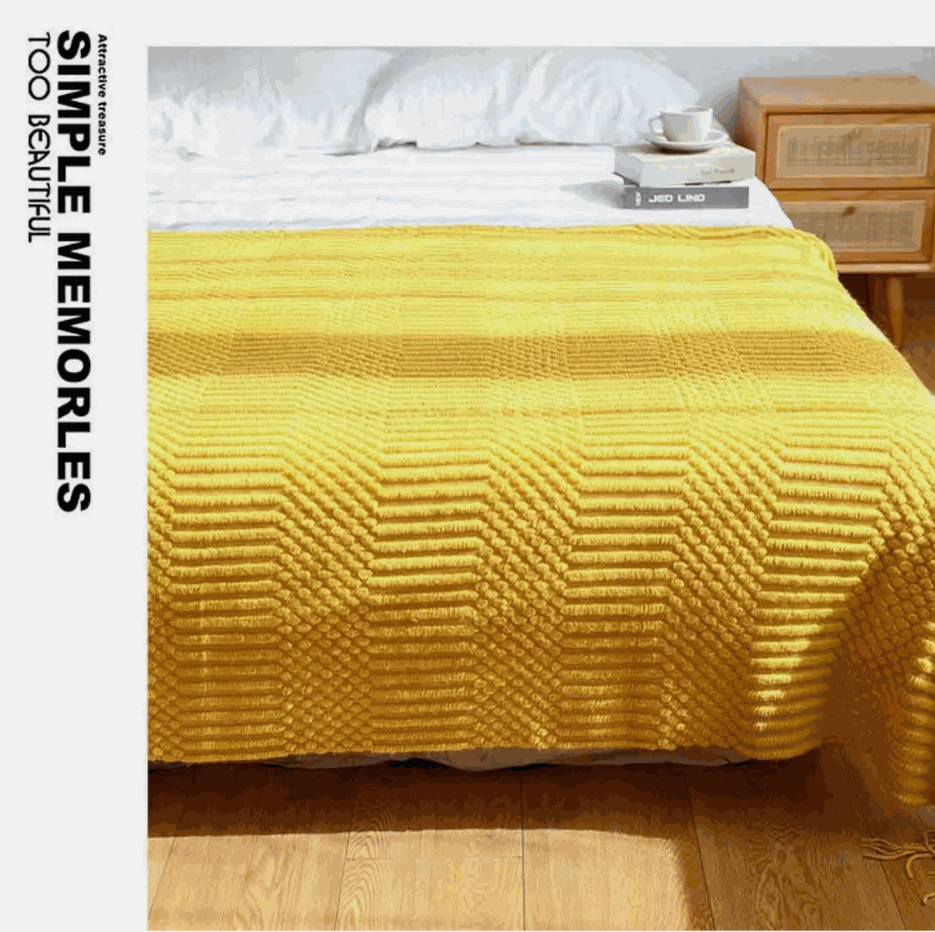 Knitted Throw Blanket – Lightweight Warmth, Instant Cosy Comfort