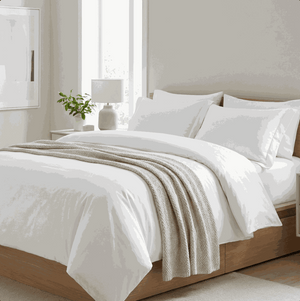 Egyptian Cotton Duvet Cover Set – Ultra Soft, Breathable & Hotel-Luxury Comfort