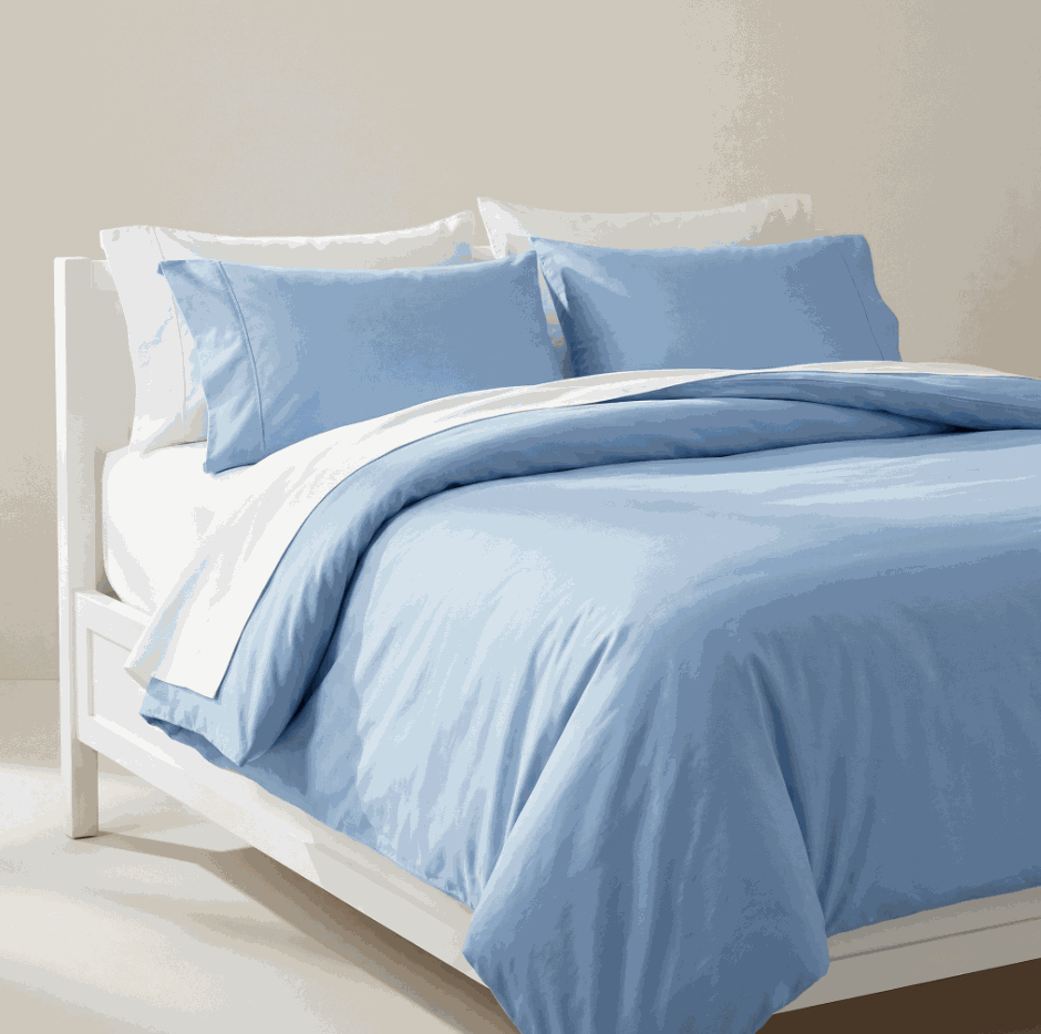 Egyptian Cotton Duvet Cover Set – Ultra Soft, Breathable & Hotel-Luxury Comfort