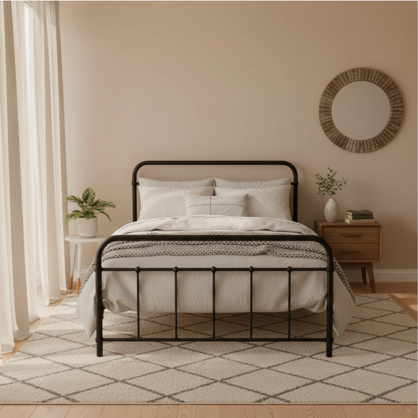 Steel Bed Base - Prevent Mattress Sagging, Maximise Under-Bed Space