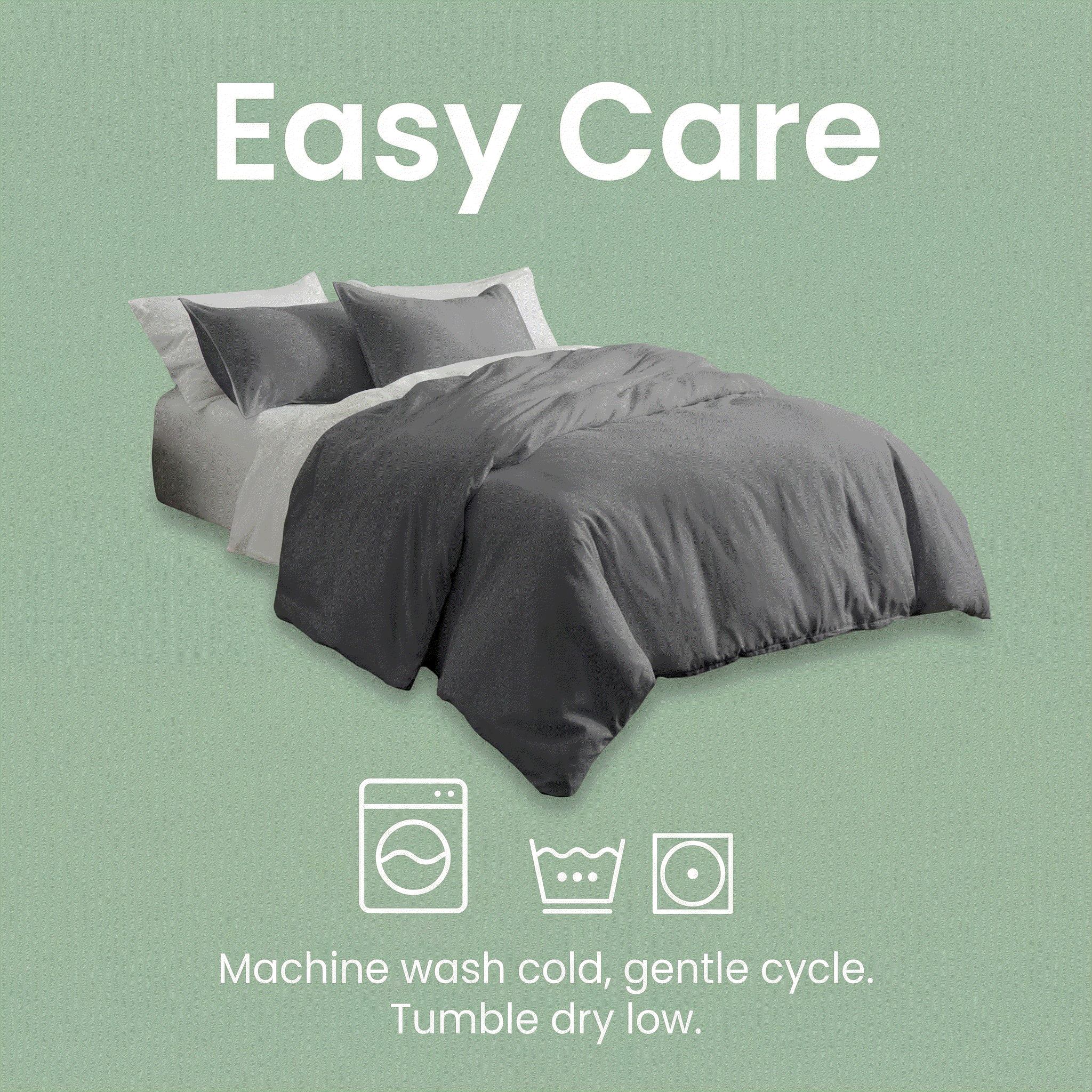 Egyptian Cotton Duvet Cover Set – Ultra Soft, Breathable & Hotel-Luxury Comfort