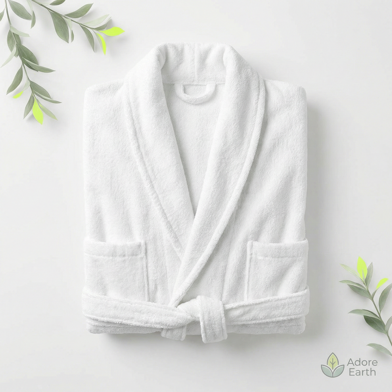 Premium Cotton Bathrobe - Spa-Level Softness, Hotel Luxury