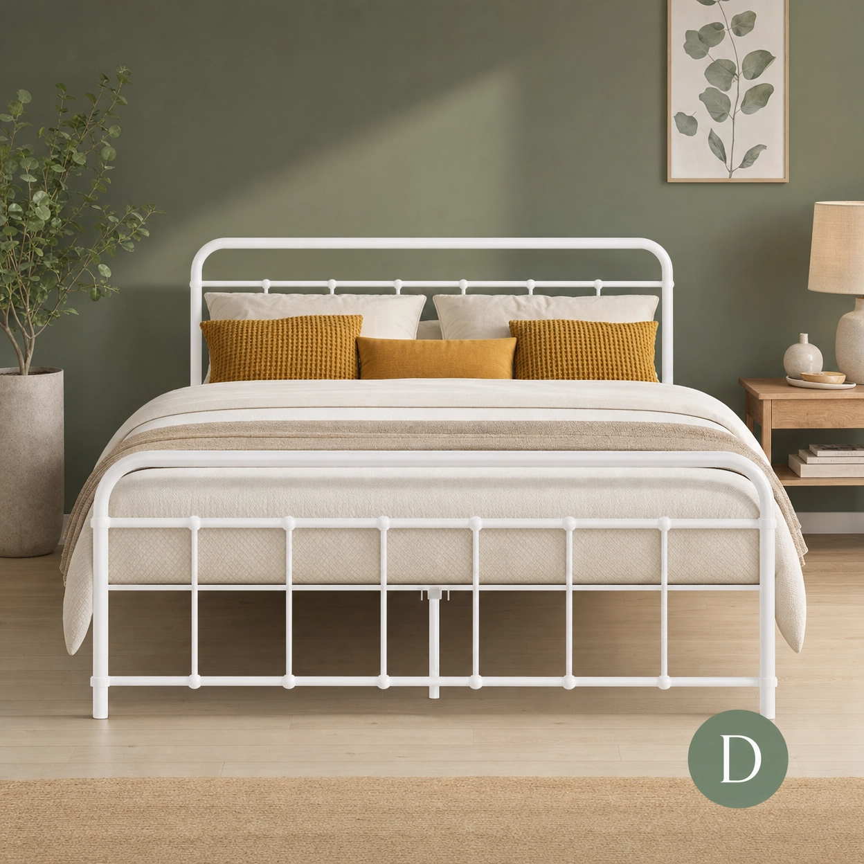 Steel Bed Base - Prevent Mattress Sagging, Maximise Under-Bed Space