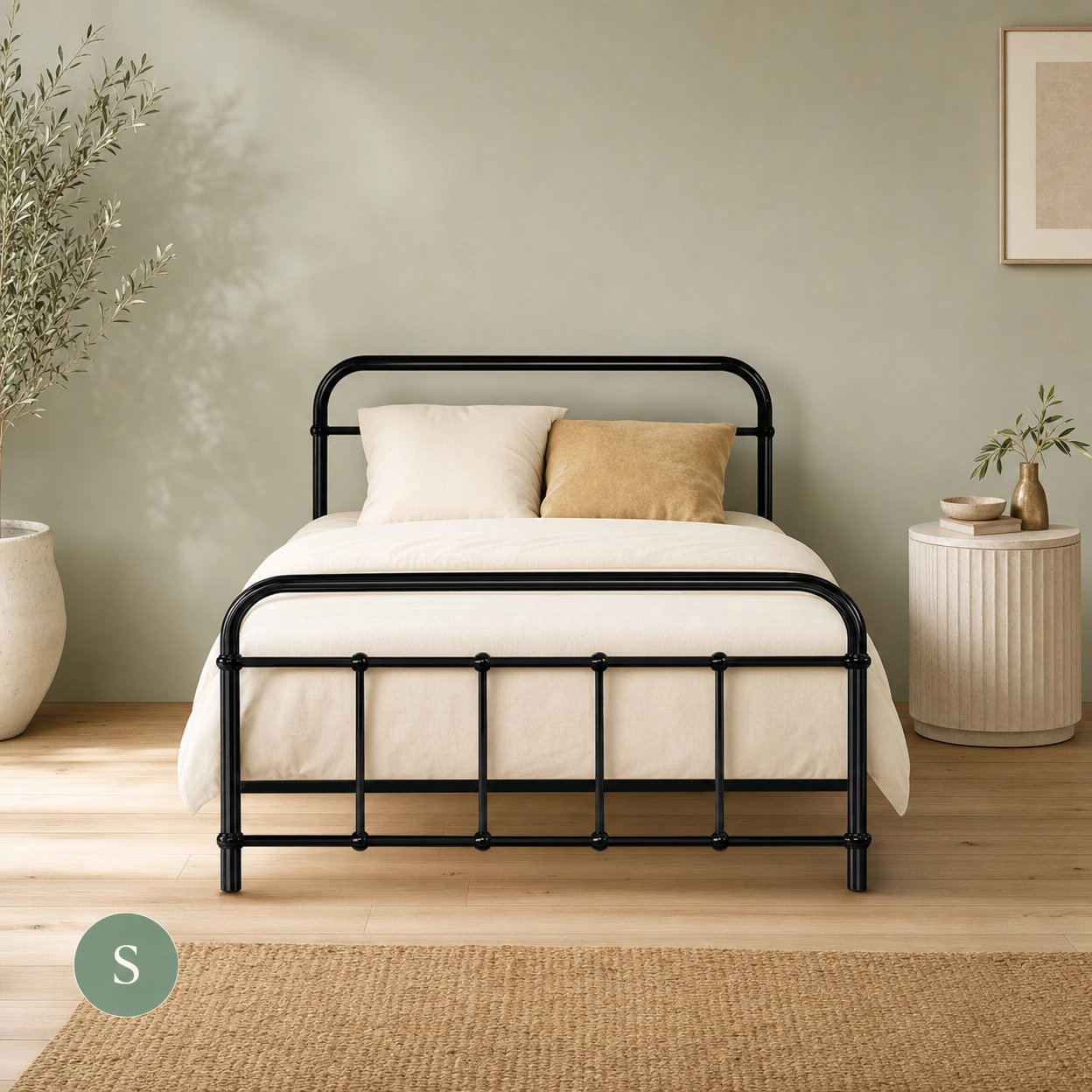 Steel Bed Base - Prevent Mattress Sagging, Maximise Under-Bed Space