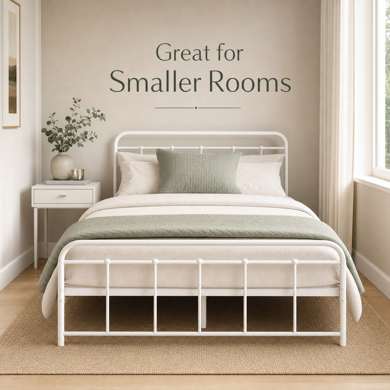 Steel Bed Base - Prevent Mattress Sagging, Maximise Under-Bed Space