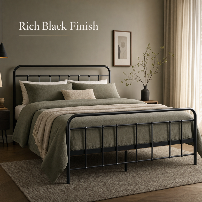 Steel Bed Base - Prevent Mattress Sagging, Maximise Under-Bed Space