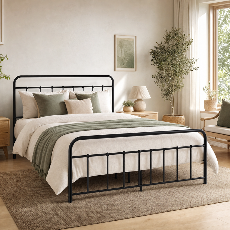 Steel Bed Base - Prevent Mattress Sagging, Maximise Under-Bed Space ...