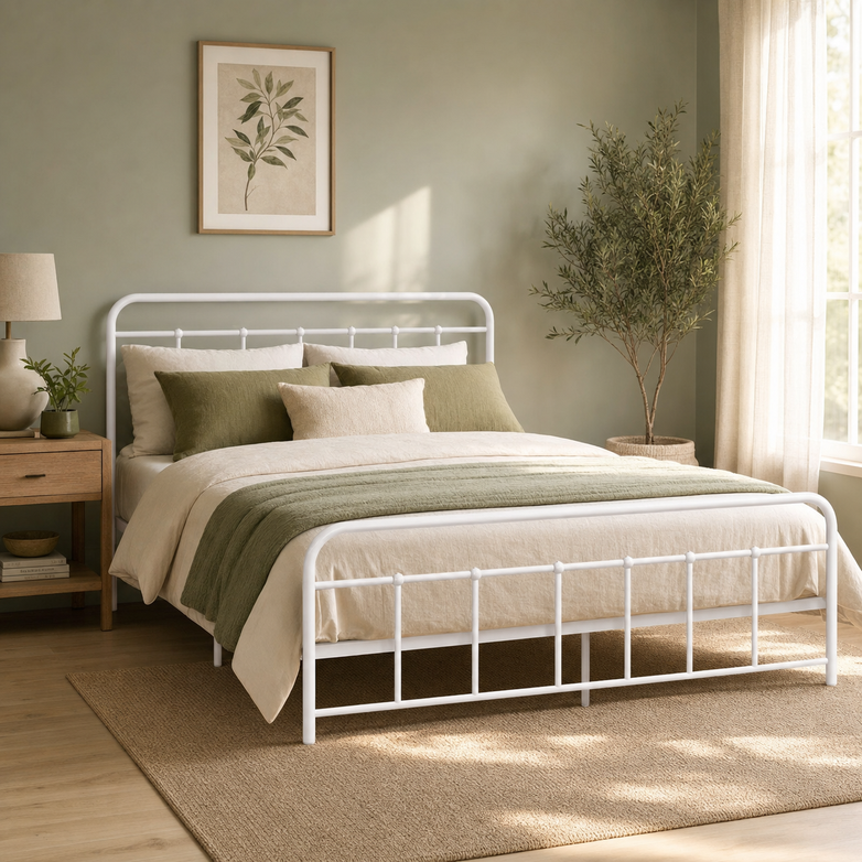 Steel Bed Base - Prevent Mattress Sagging, Maximise Under-Bed Space