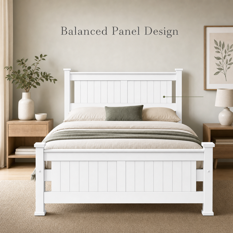Timber Bed Base - Create Natural Warmth, Support Your Mattress Strength