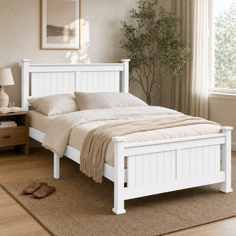 Timber Bed Base - Create Natural Warmth, Support Your Mattress Strength
