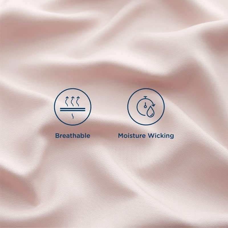 Adorearth Bamboo Sheets - Pink, King Queen Double Single
